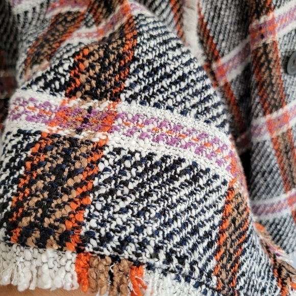 Anthropologie Eva Franco Carrie Tweed coat NWT m - Picture 10 of 11